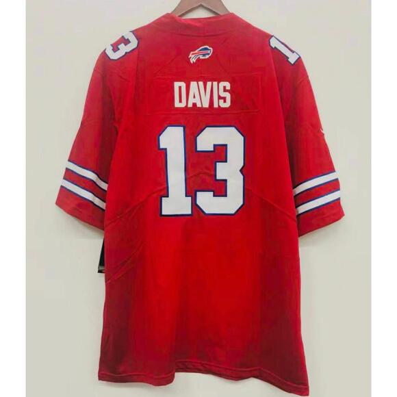 Gabe Davis Buffalo Bills Jersey red NFL Nike - Picture 2 of 2